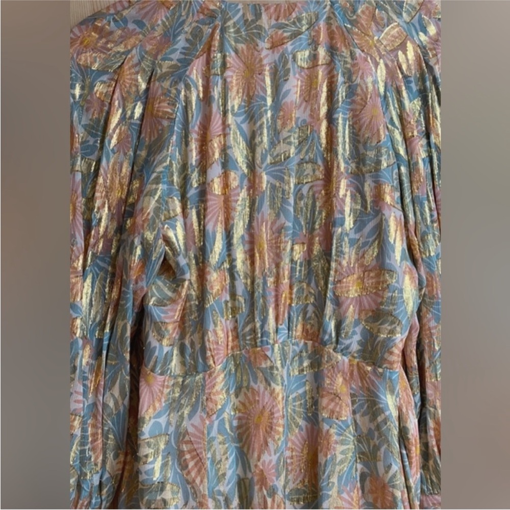 RARE Sezane Wrap dress Orchidée Dress FR36 - Picture 2 of 7